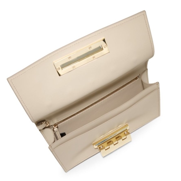Zac Posen Earthette Embellished Leather Clutch - Picture 4 of 6